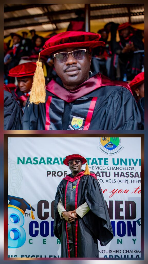 NSCDC FCT Commandant Dr. Olusola Odumosu Conferred PhD in Security and Strategic Studies