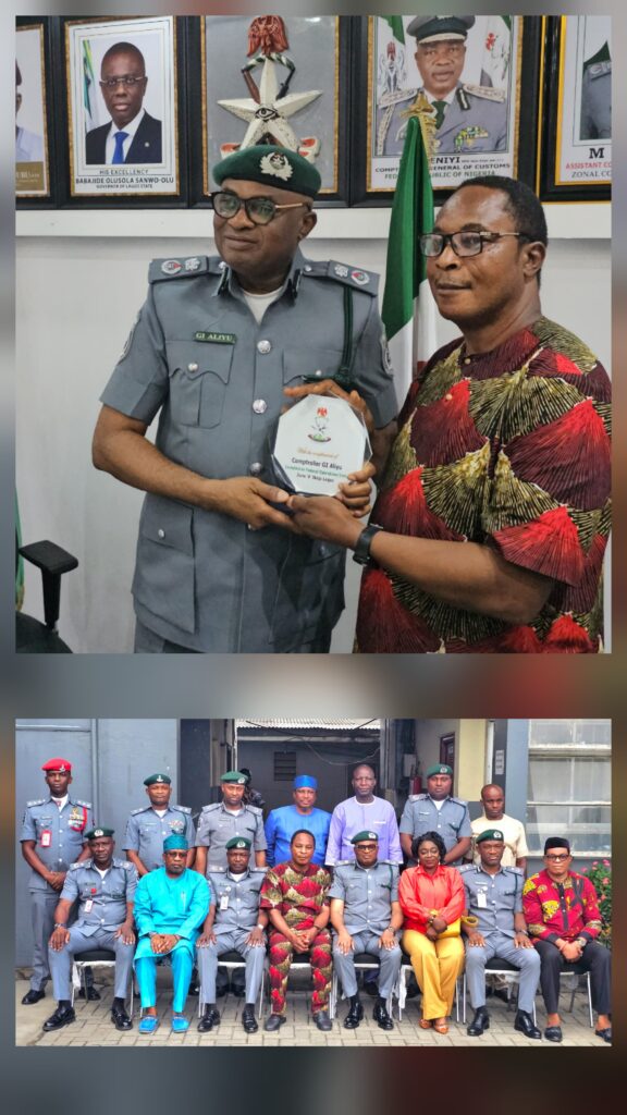 Edo, Delta Journalists Forum of Lagos NUJ Council Lauds comptroller Aliyu, FOU Zone ‘A’ Customs
