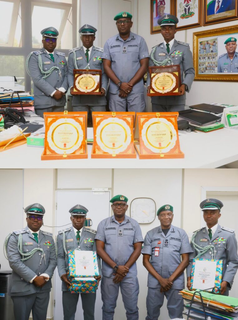 Officers of Nigeria Customs PR Unit Shine at NCCSC Gwagwalada Graduation