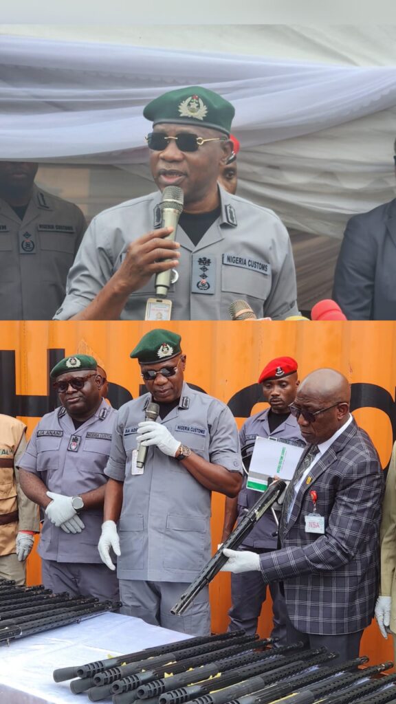 Customs Seizes 399 Rifles, Nab Two Suspects in Arms exposure At Tincan Port