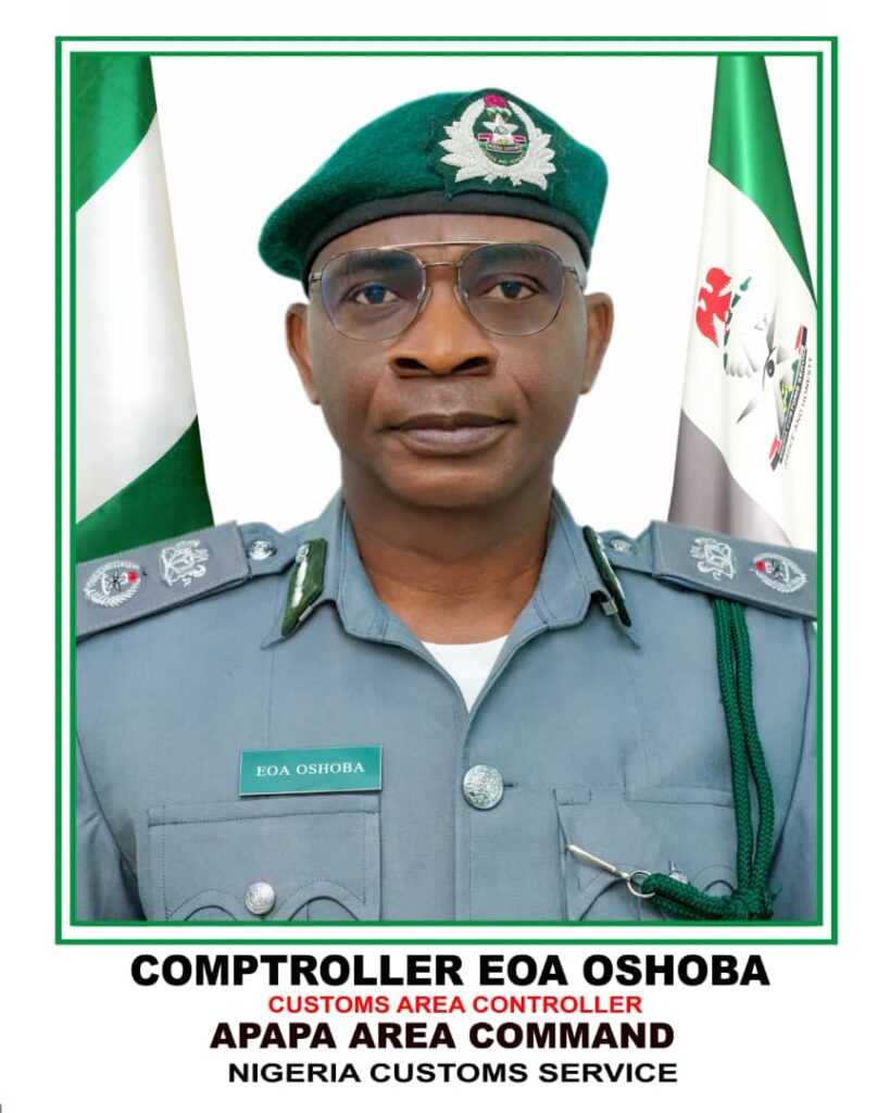 Apapa Customs Records ₦28.1 Billion in 24 Hours as Oshoba Says Compliant Transactions Drive National Growth