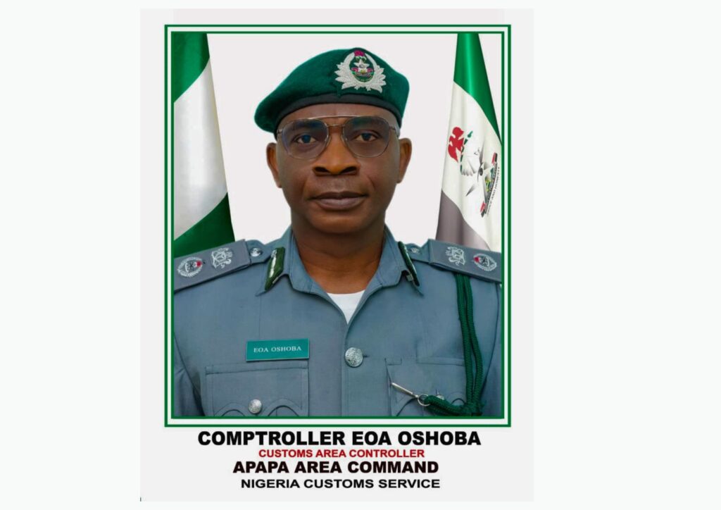 Apapa Customs Records ₦28.1 Billion in 24 Hours as Oshoba Says Compliant Transactions Drive National Growth