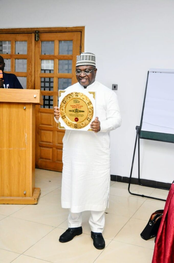 Kwairanga Wins FiBOP Personality of the Year Award, Restates Commitment to Tinubu’s $1trn Economy Agenda